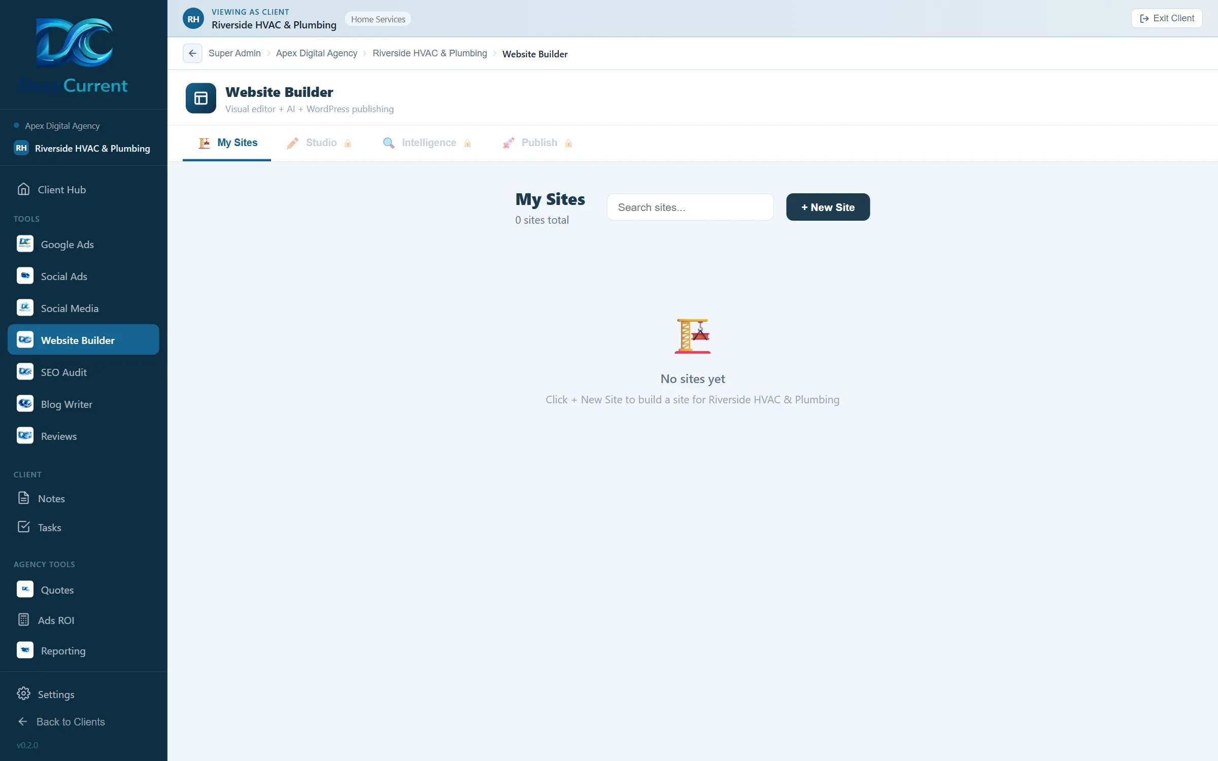 Generating page structure and copy